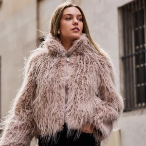 LOU - Veste en fausse fourrure