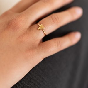 Bague coeur ajustable Lovely | Marie Duvert
