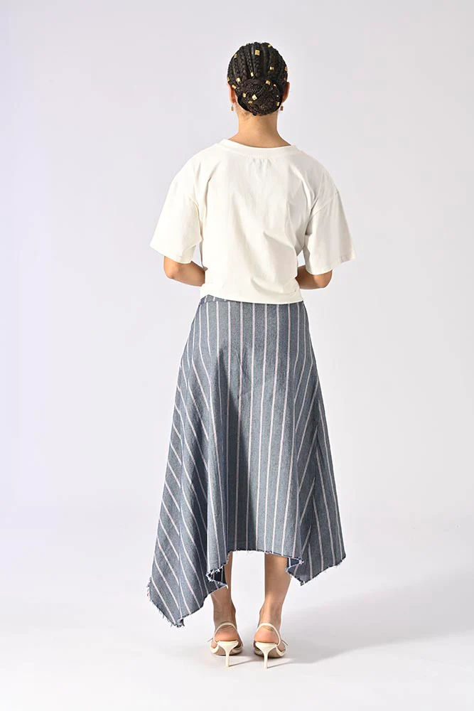 Jupe Martine Bleu – Image 4