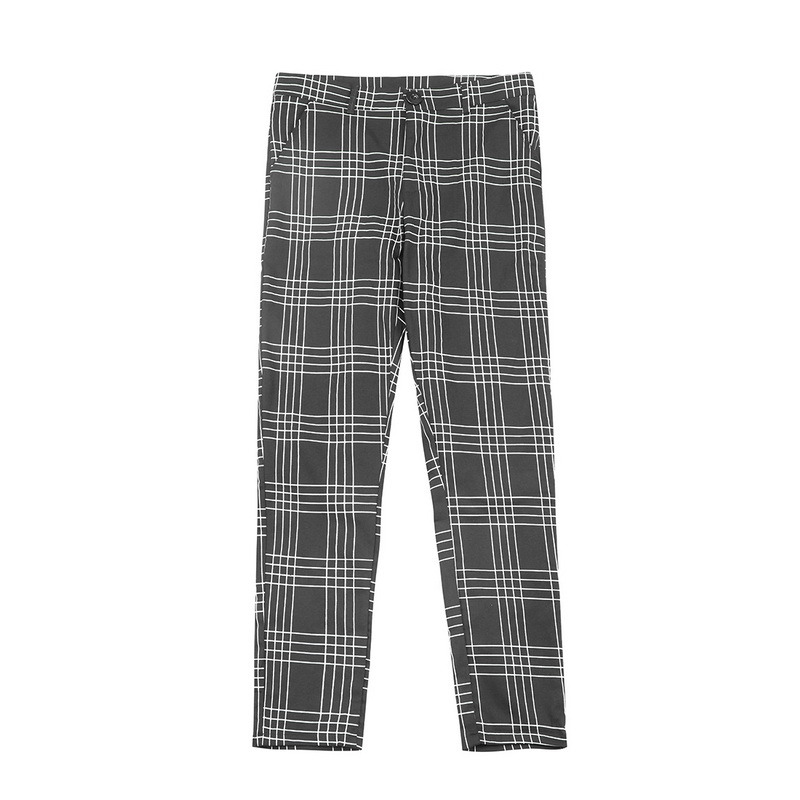 Pantalon Tartan à Carreaux Homme Slim – Image 9