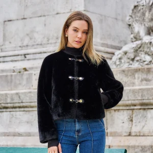 SANA - Veste en fausse fourrure