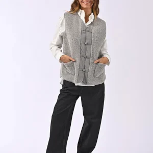 Gilet solal sans manches Gris clair