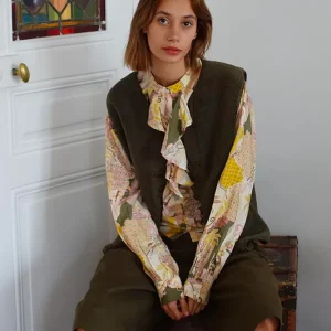 Gilet solal sans manches Kaki