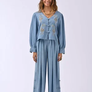 Chemise Sophinia Bleu