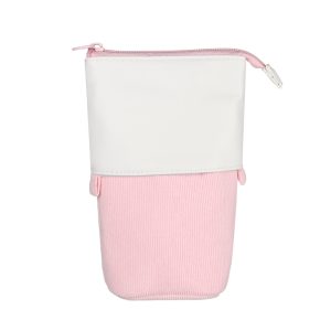 Trousse Pop Up Cuir – Rose