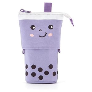 Trousse Rétractable Bubble Tea Violette