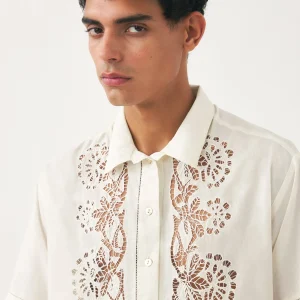 Chemise brodée Aloha