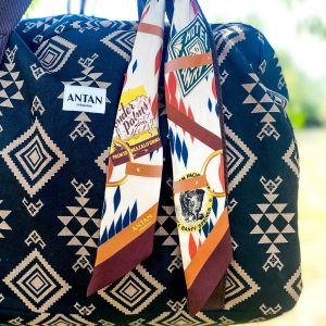 Bandeau de Soie Back from America | Antan Créations