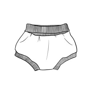 Bloomer JERSEYConfection à la commandeTissu au choix