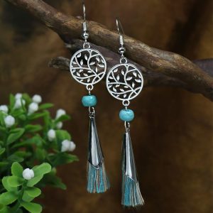 Boucles d&rsquo;oreilles Bohème – Chant d&rsquo;Agate