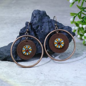 Boucles d&rsquo;oreilles Bohème – Souffle de la Mer