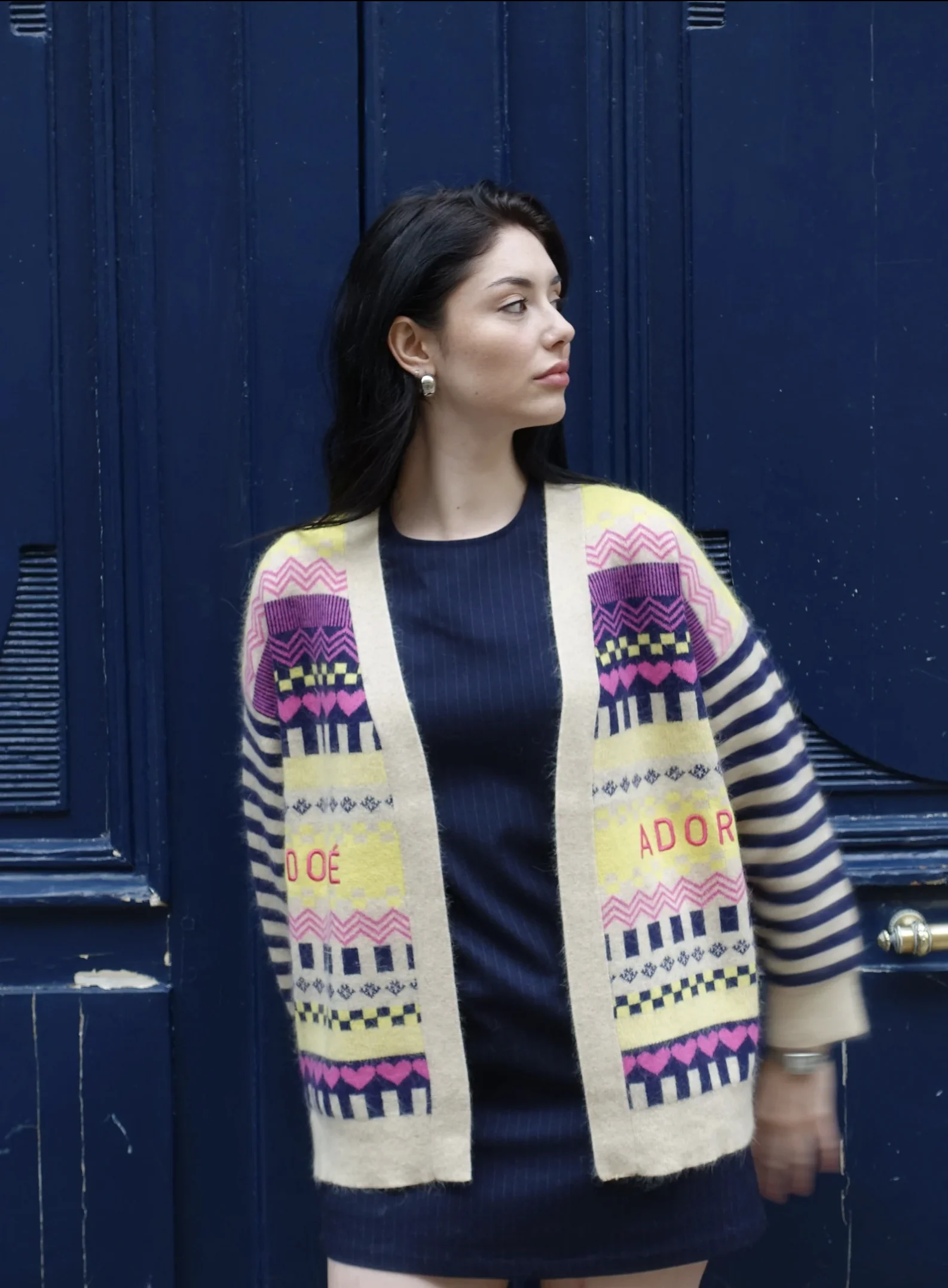 Cardigan Jordan Multicolore