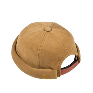 Miki cuir suede camel