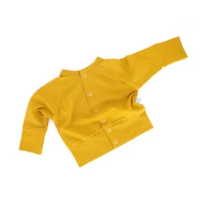 cardigan adorablement responsable moutarde