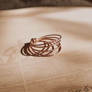 Bague Trinité torsadé