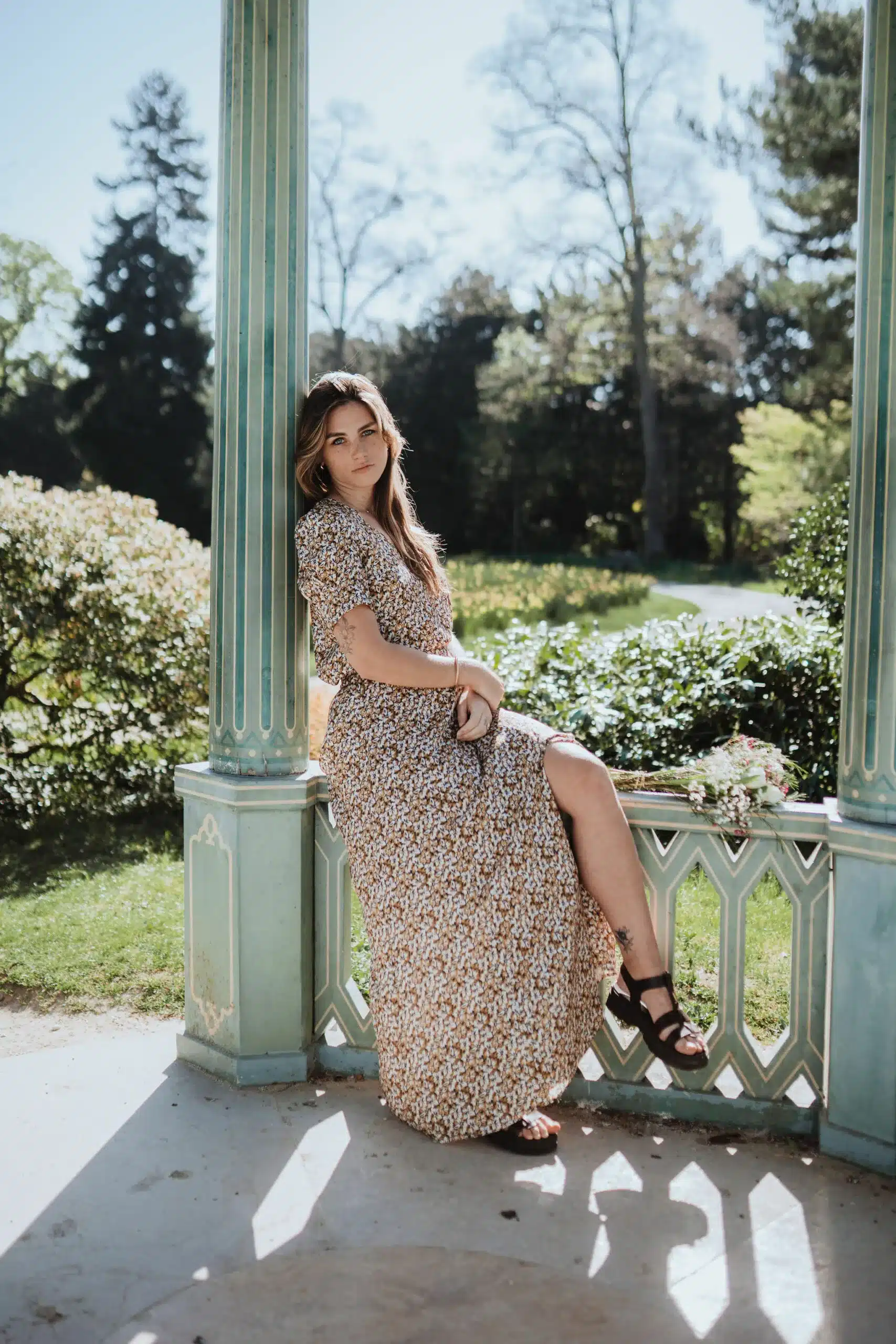 Jupe longue imprimée Etosha – Sevenlie – Image 2