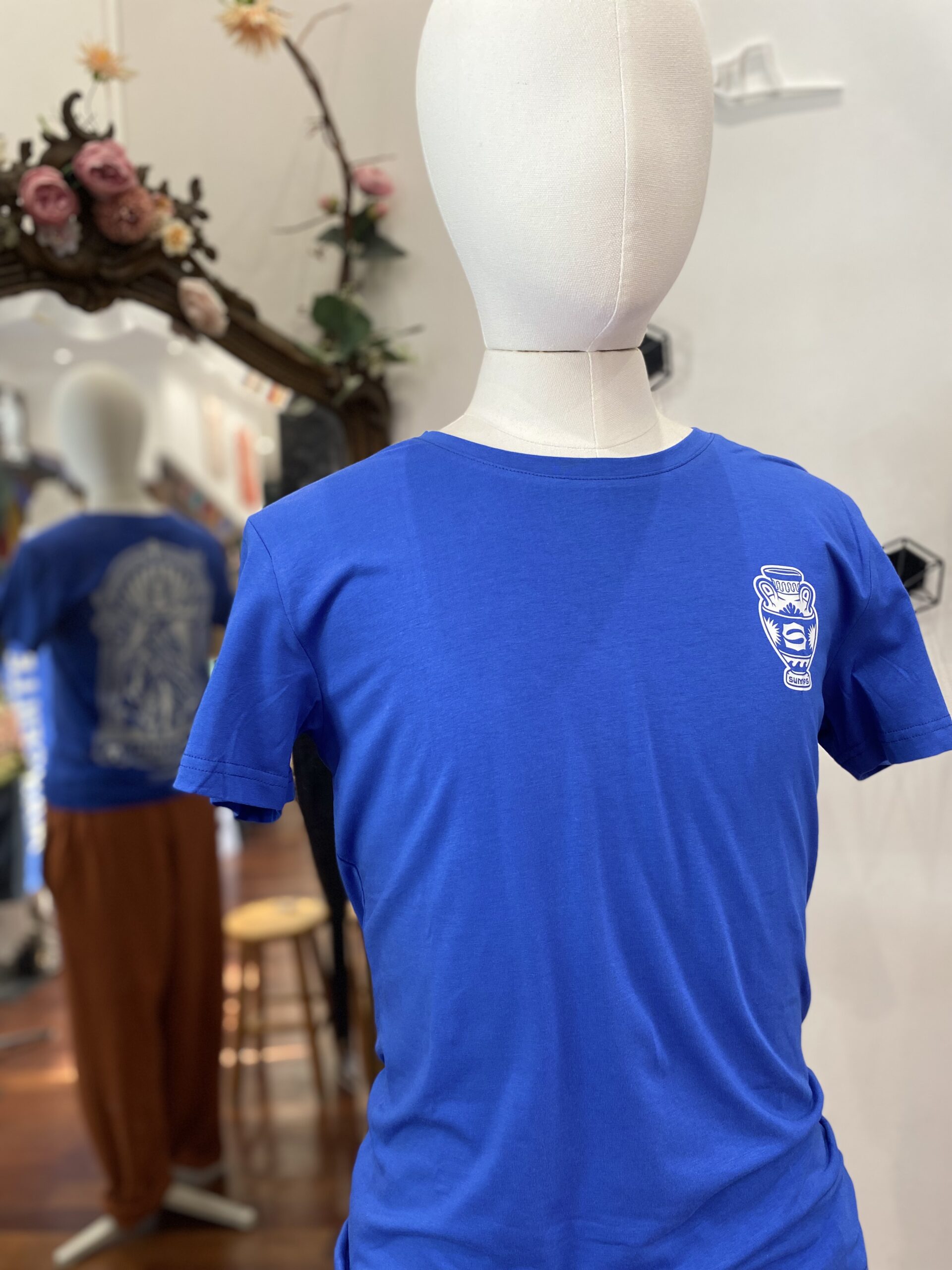 Tee-shirt Sumps Massalia bleu – Image 3