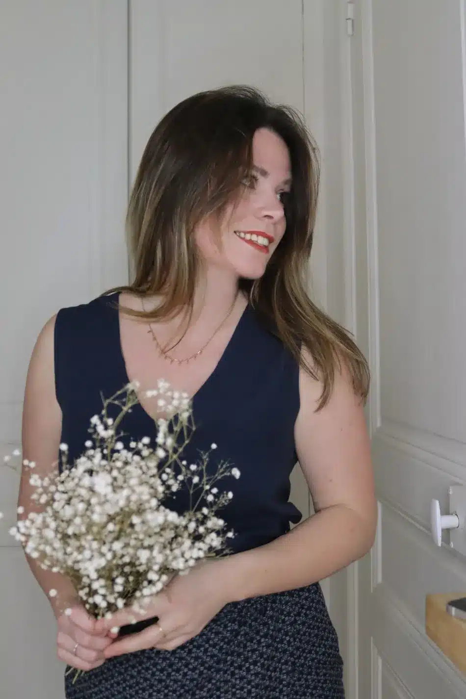 Top réversible Nusa bleu – Sevenlie – Image 3