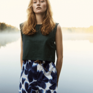 Short Perrine bleu Le stockholmsyndrome