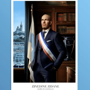 Affiche « Zinedine Zidane President » – SUMPS