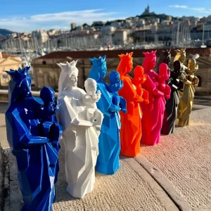 Statue Notre Dame de la Garde Jul impression 3D