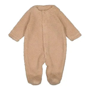 Pijama bébé en moumoute beige – Mellipou
