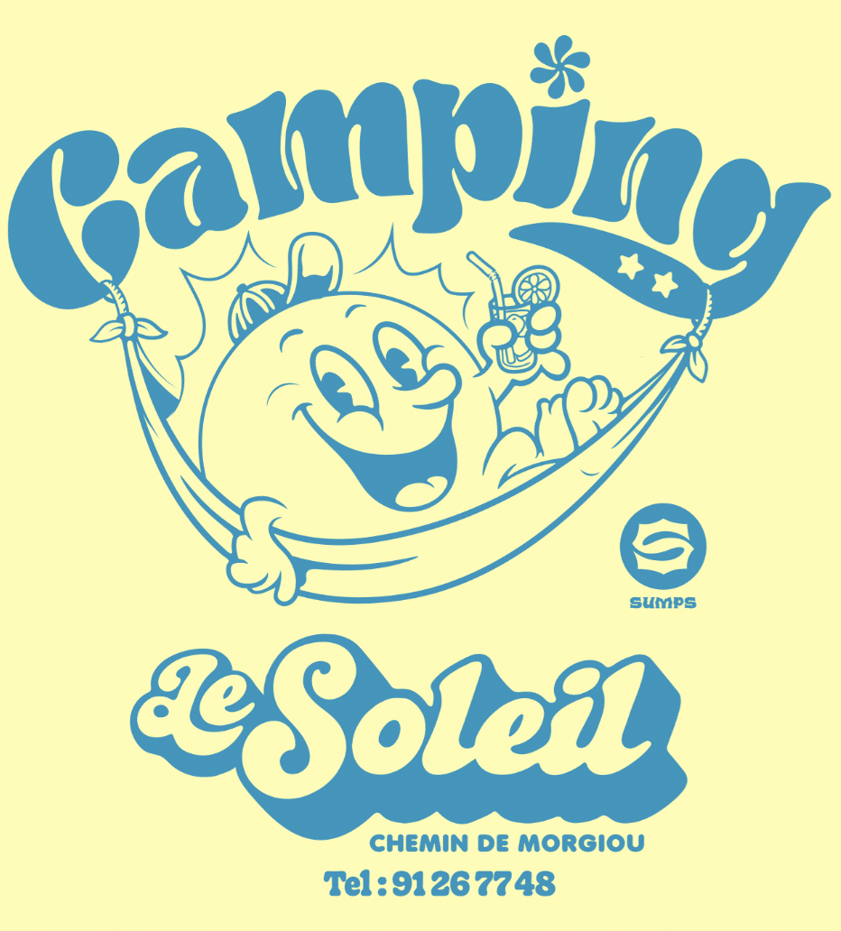 Tee-shirt Sumps Camping – Image 5