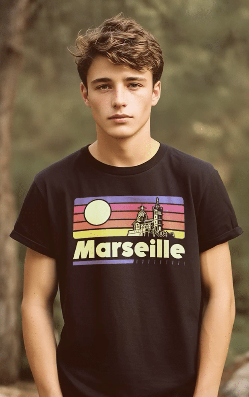 Tee-shirt Marseille Aventure – SUMPS – Image 2