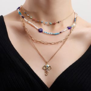 Collier Bohème – Trésor Ethnique Terre Sauvage