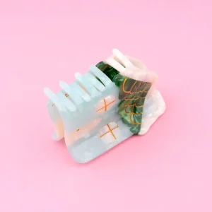 Pince à cheveux Maison enneigée – Coucou Suzette