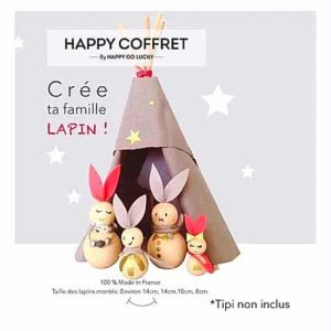 Kit créatif Famille lapin