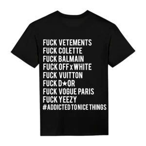 TEE SHIRT UNISEXE FUCK