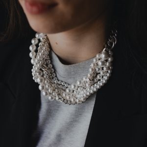 Collier Argent et Perles Vendome – Perrine Taverniti