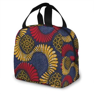 Petit Lunch Bag Femme Africa