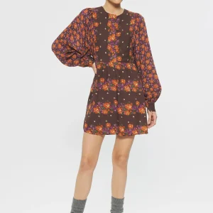 Robe courte imprimée Magalie