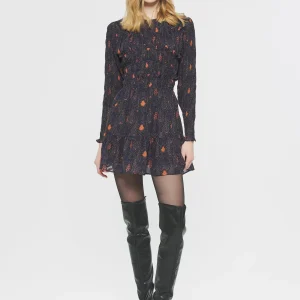 Robe courte imprimée Mani