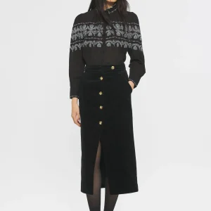 Chemisier brodé Nelly