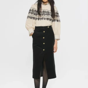 Chemisier brodé Nelly