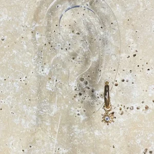 Boucle d’Oreille Mini Sun – Dorée