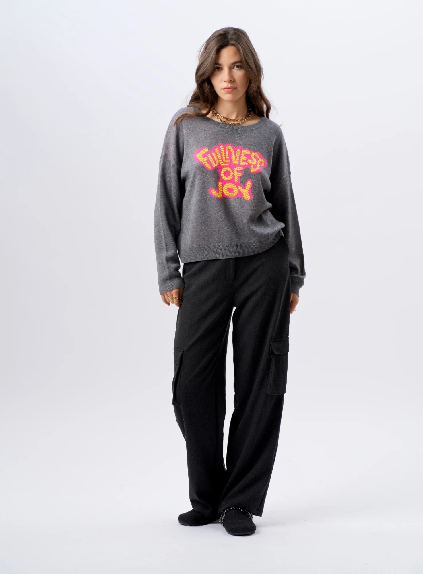 Pull Riga Gris