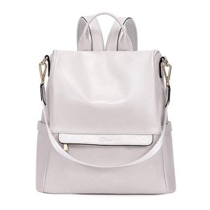 Sac Antivol Femme Cuir Blanc – BLAIR