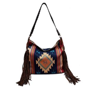 Sac Bohème Toile Bleu – ANDAMAN