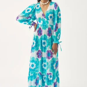 Robe longue imprimée Suny