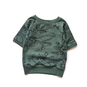 Sweat Charlie manches 3/4 Wild Roses