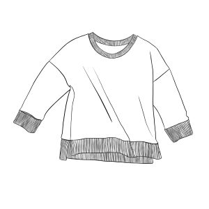 Sweat ParfaitConfection à la commandeTissu au choix