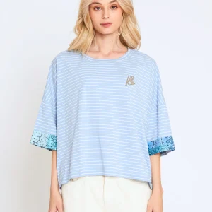 T-Shirt Antib Bleu