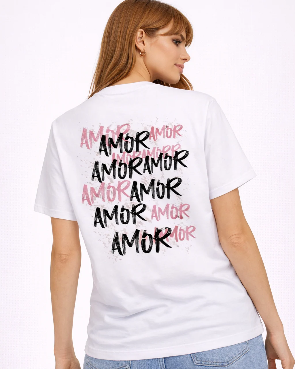 AMOR - TEE SHIRT UNISEXE BLANC – Image 2