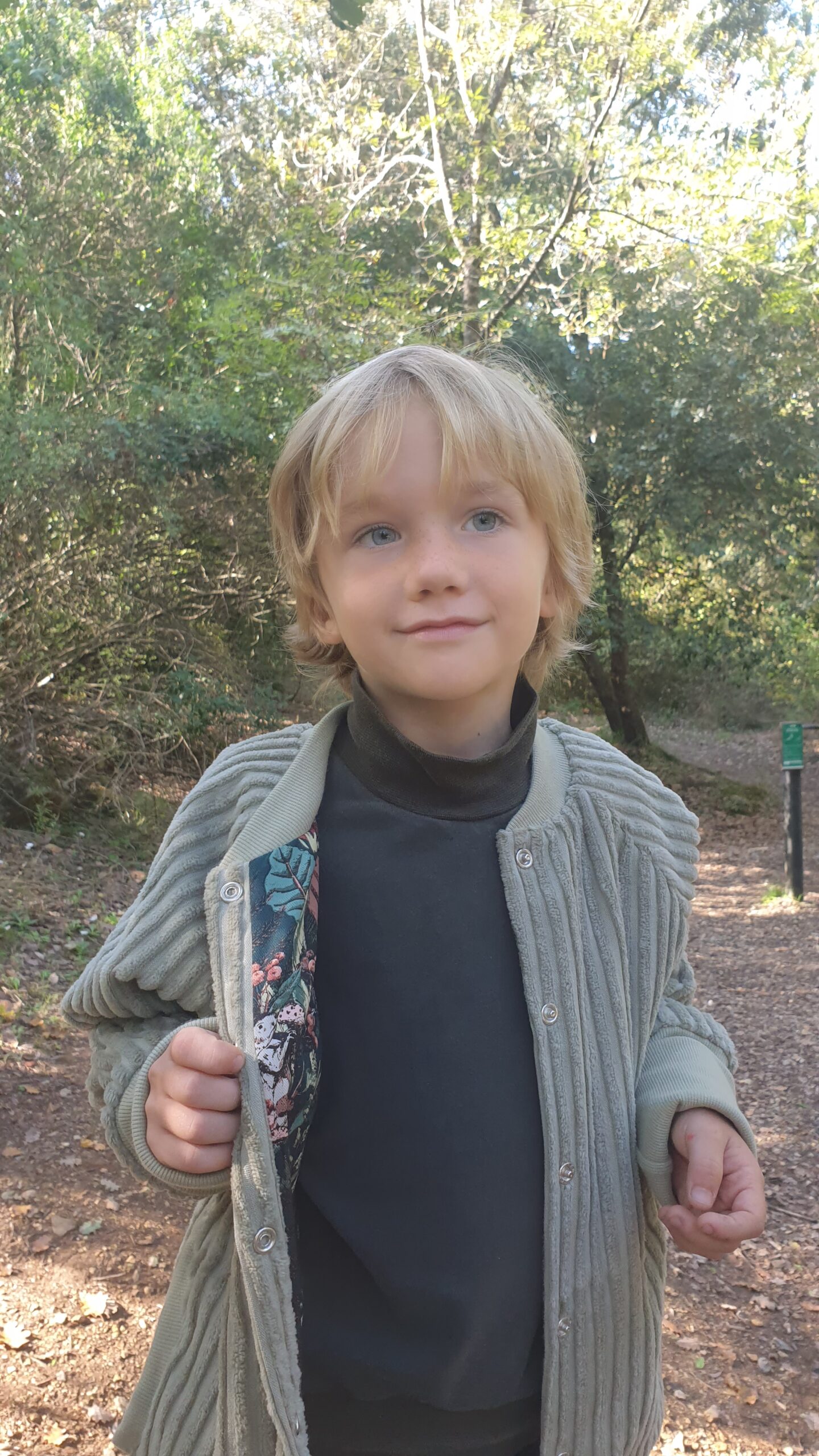 Teddy évolutif velours Vert Amande