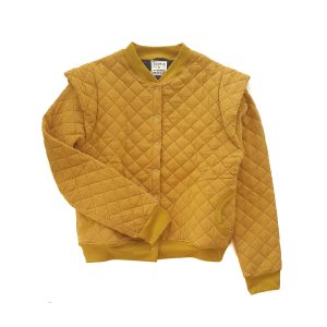 Teddy matelassé femme Ocre 38