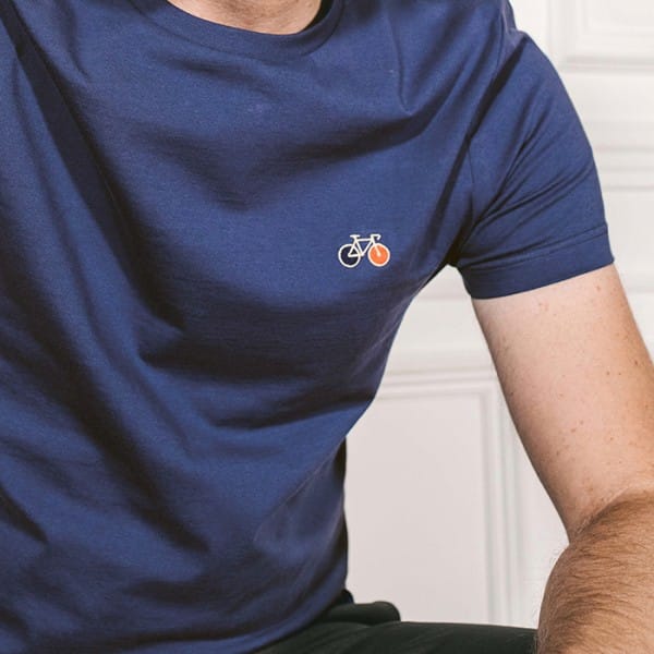 T-shirt Baptiste bleu